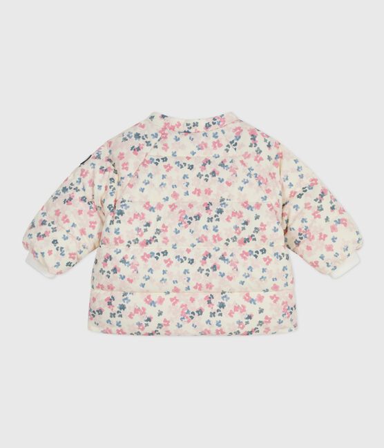 Babies' floral-print puffer jacket MILK /MULTICO