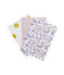Set of three notebooks MARSHMALLOW white/MULTICO white