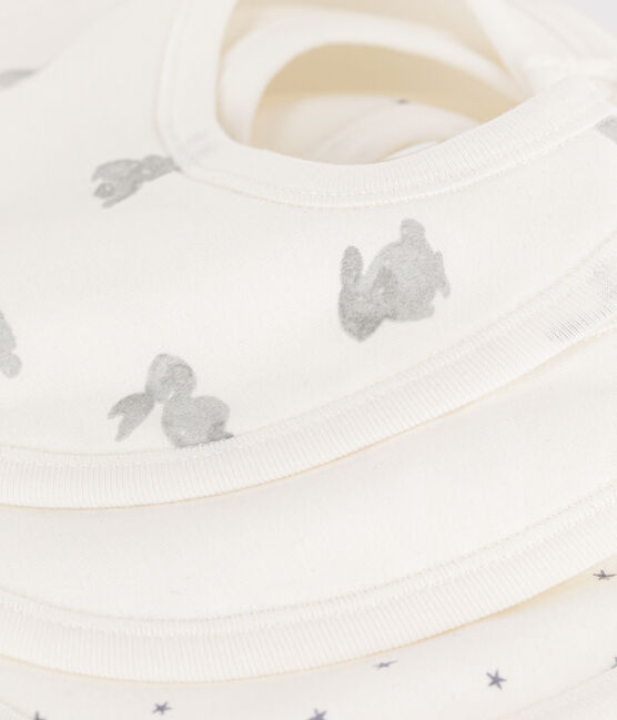 Cotton Rabbit Themed Baby Bibs - 3-Pack variante 1