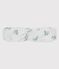 Babies' Easy Care Organic Cotton Headband MARSHMALLOW white/MULTICO white