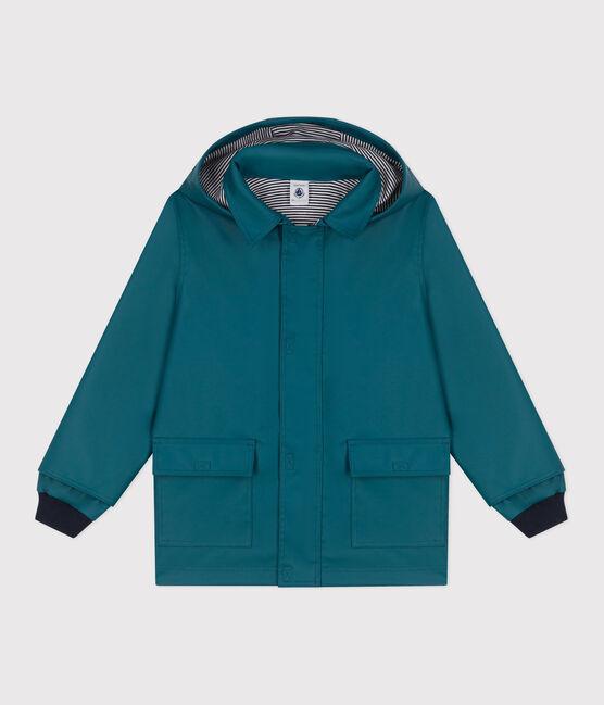 Children's/boys’ iconic raincoat DRAGONFLY green