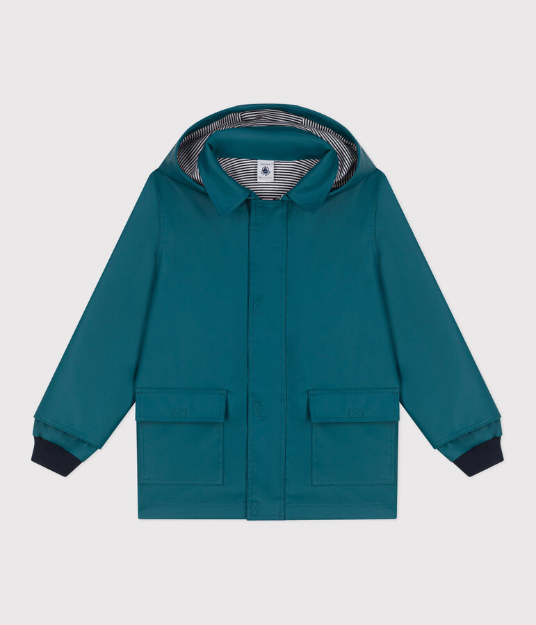 Children's/boys&rsquo; iconic raincoat green