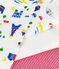 Pack of long-sleeved printed cotton bodies for babies variante 1