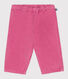 Babies' plain corduroy trousers