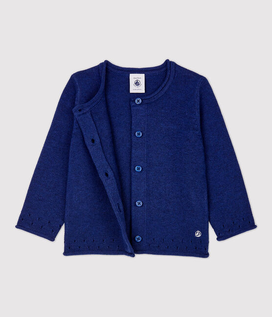 Babies' Knitted Cardigan MAJOR blue