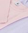 Pack of children's long-sleeved openwork cotton T-shirts variante 1