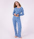 Women's heart print cotton pyjamas