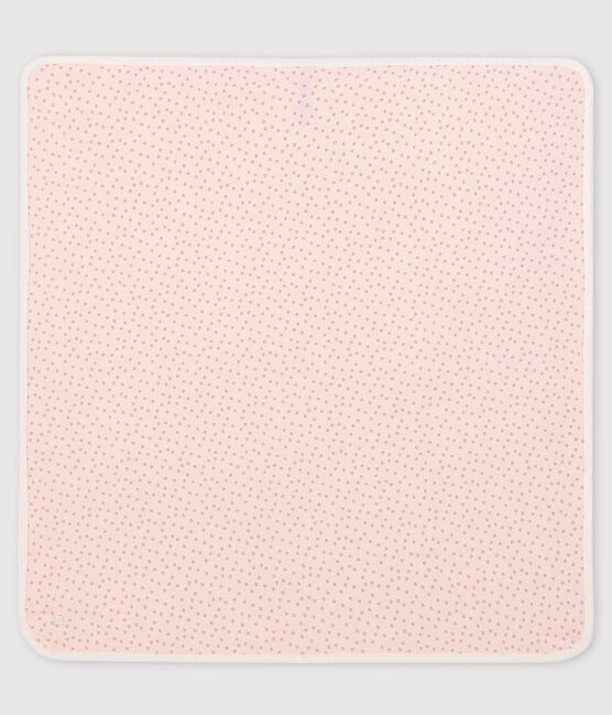 Babies' Ribbed Maternity Blanket FLEUR pink/CONCRETE grey