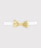 Hair band for girls MARSHMALLOW white