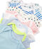 Surprise pack of 7 short-sleeved bodysuits for baby boys variante 1
