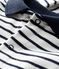 Baby boy's long-sleeved bodysuit MARSHMALLOW white/SMOKING blue
