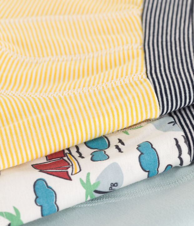 Boys' Cotton Explorer Boxer Shorts - Pack of 3 multicolor