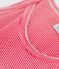 Women's cotton babydoll nightdress PEPS red/MARSHMALLOW white