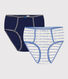 Women's High-Waisted Cotton Briefs - 2-Pack