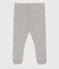Babies' Cotton Leggings CHATON CHINE grey