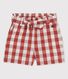 Girls' Gingham Poplin Shorts