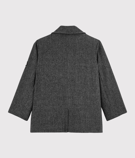 Boys' woollen reefer CITY CHINE grey