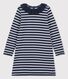 Girls' Long-Sleeved Cotton Dress