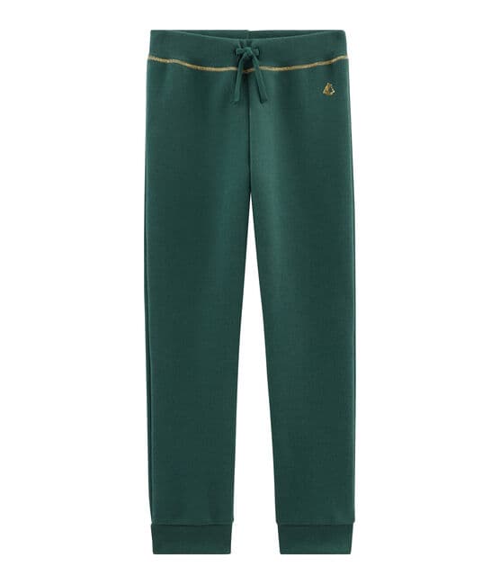 Girls' Soft Trousers SOUSBOIS green