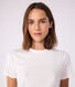 Women's short-sleeved rib knit Iconic Cocotte T-shirt