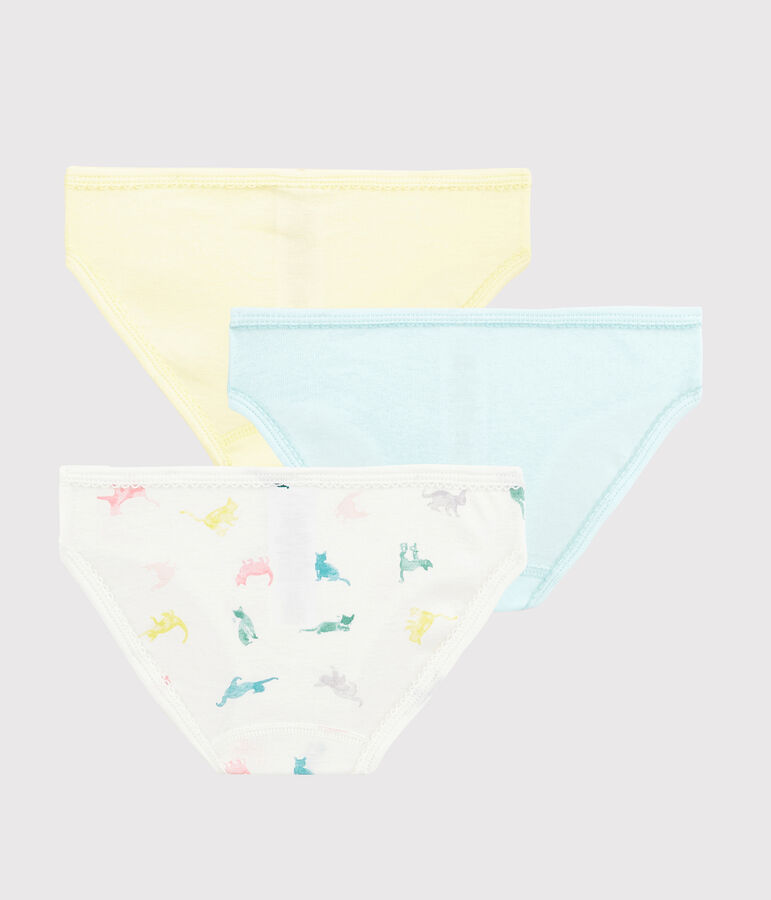 Girls' Colourful Cats Knickers - 3-Pack multicolor