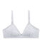 Girl's padded triangle bra POUSSIERE CHINE grey