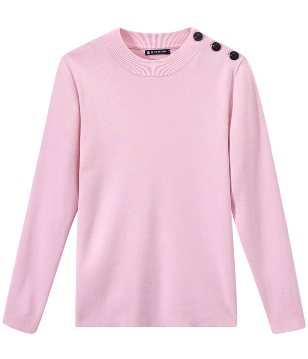 Women's sailor sweater pink