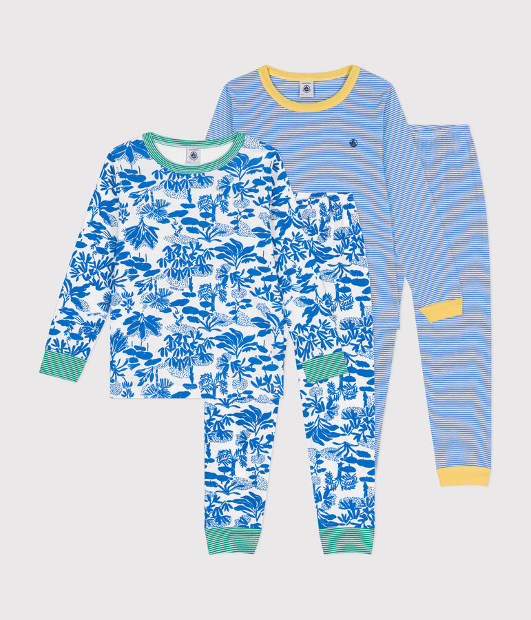 Children's Cotton Pyjamas - 2-Pack multicolor