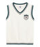 Boys' Sleeveless jumper MARSHMALLOW white/MULTICO white