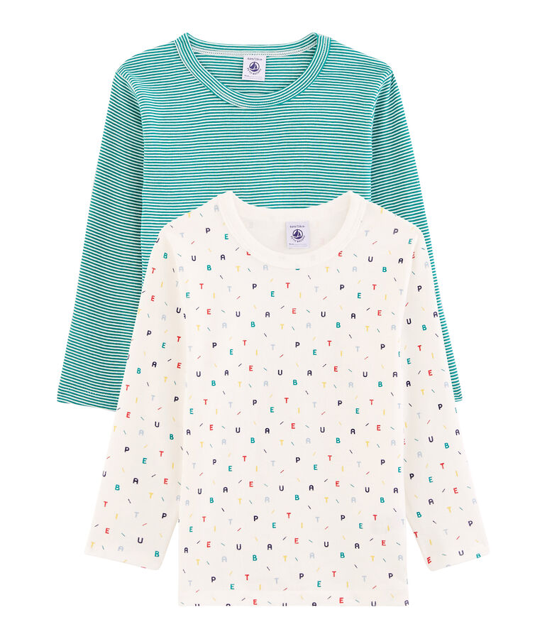 Boys' Long-Sleeved T-Shirt - 2-Piece Set variante 1