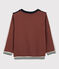 Boys' Fleece Sweatshirt MADRAS orange