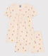 Children's Short Cotton Animal Print Pyjamas