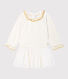 Baby Girls' Long-Sleeved Dual Material Dress
