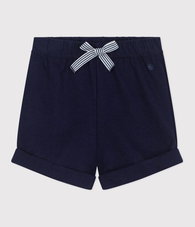 Babies' plain cotton shorts SOIR