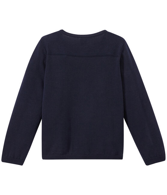 Girls' cardigan SMOKING blue