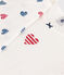Children's short-sleeved heart pattern cotton T-shirts - 2-pack variante 1