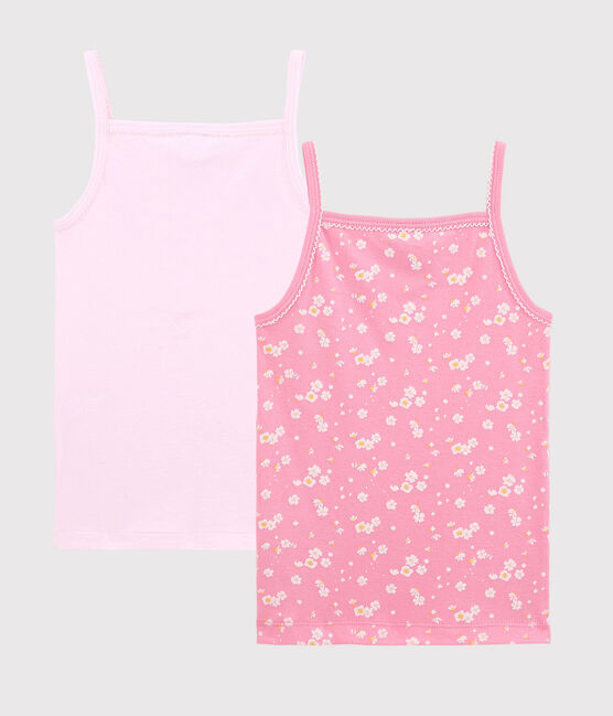Girls' Cherry Blossom Strappy Tops - 2-Pack variante 1