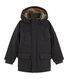 Boy's parka in coated canvas