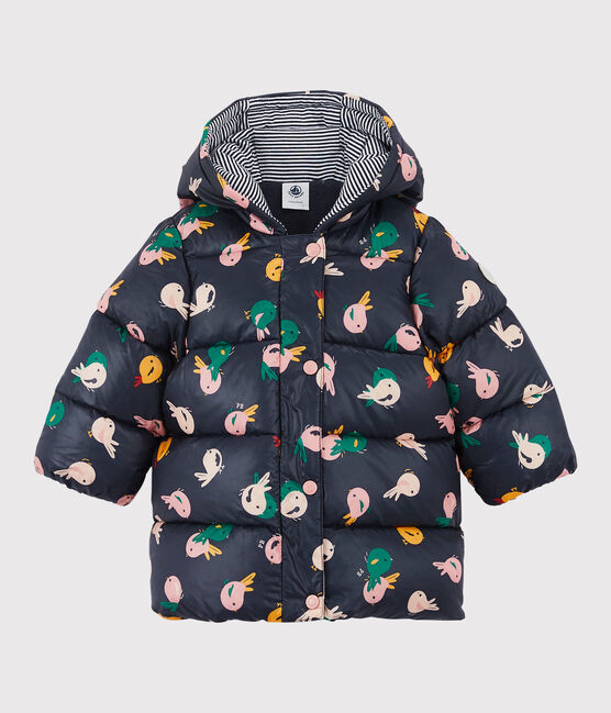 Babies' Polyamide Jacket SMOKING blue/MULTICO white