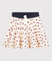 Girls' Tube-Knit Patterned Skirt AVALANCHE white/MULTICO