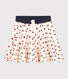 Girls' Tube-Knit Patterned Skirt