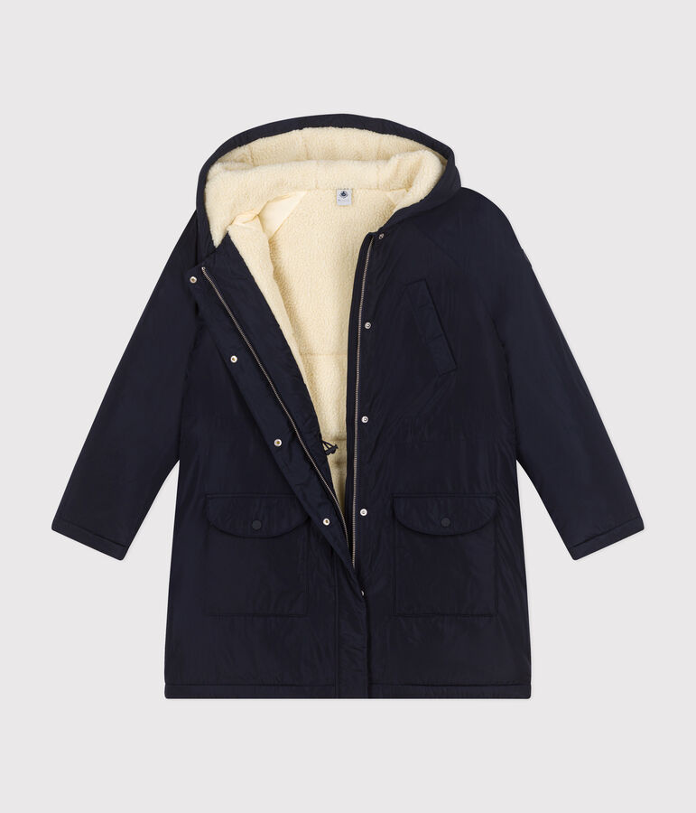 Women's parka blue