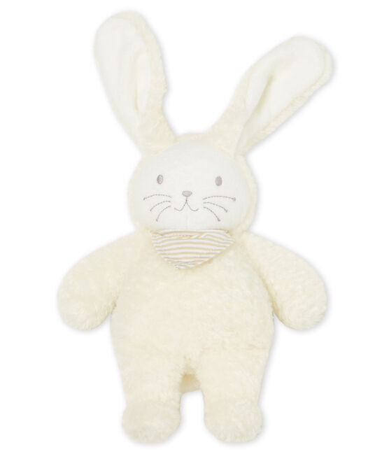 Babies' Musical Rabbit Sherpa Comforter MARSHMALLOW white