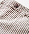 Baby boys' striped trousers VINO red/MARSHMALLOW white