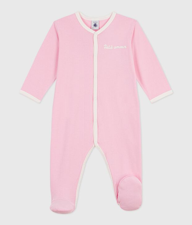 Babies' plain cotton pyjamas MARQUISE