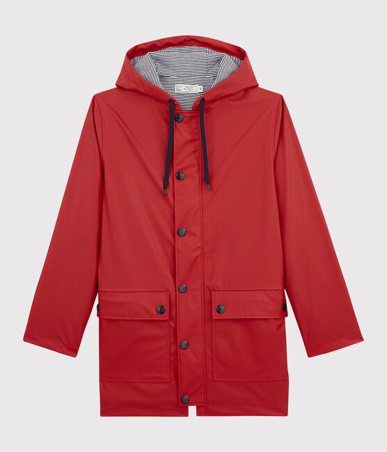 Women's/Men's iconic waxed jacket TERKUIT red