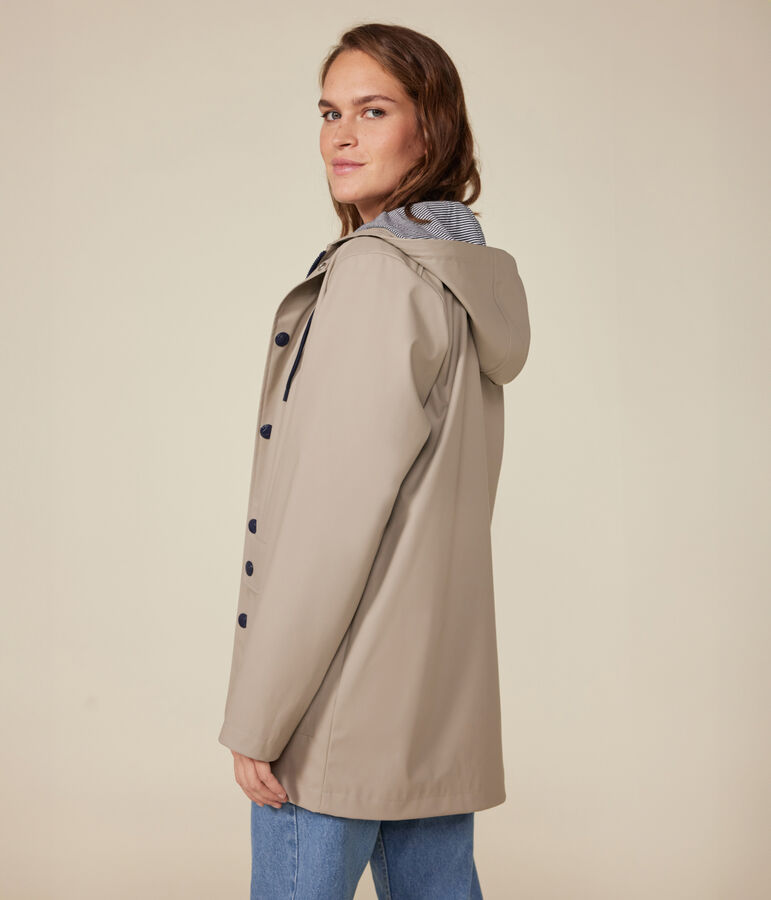 Men's/Women's iconic raincoat HUITRE