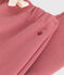 Babies' fleece trousers ROSEWOOD pink