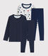Boys' Cotton Pyjamas - 2-Pack