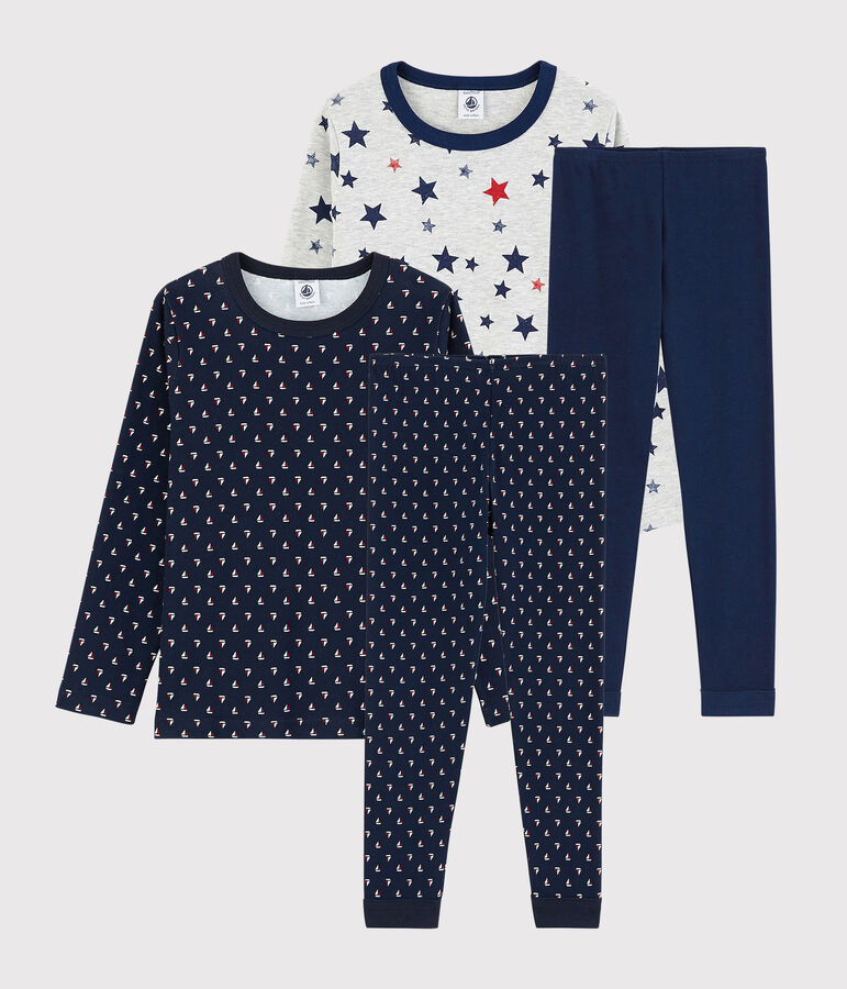 Boys' Cotton Pyjamas - 2-Pack multicolor